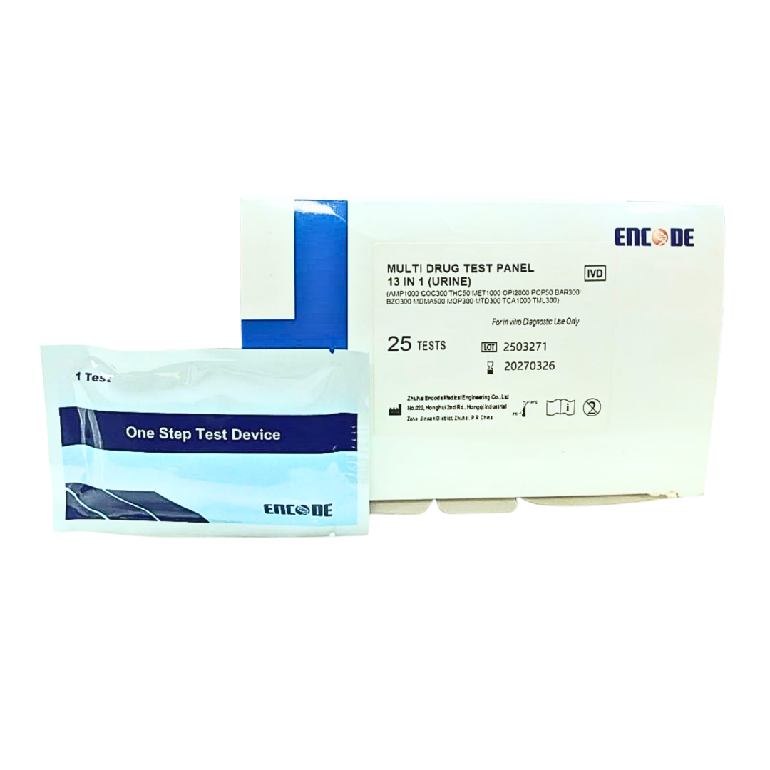 Multi Drug Test Panel 13 in 1 (Urine)
